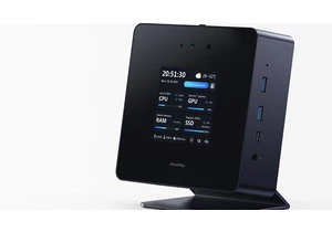  This is probably the most outlandish Mini PC of 2024 — Minisforum's latest oddity sports two 5Gbps Ethernet ports, Oculink, a webcam and a 4-inch display as well as Intel's most powerful laptop CPU 