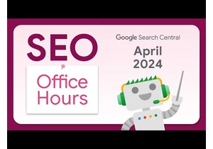 English Google SEO office-hours from April 2024