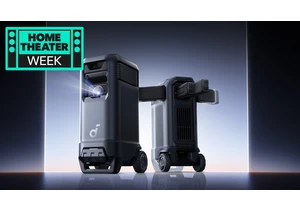 Anker just put a 4K laser projector into a party speaker's body – it's the first portable beamer with both Dolby Atmos speakers and Dolby Vision HDR