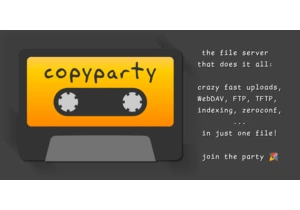 Copyparty, turn almost any device into a file server