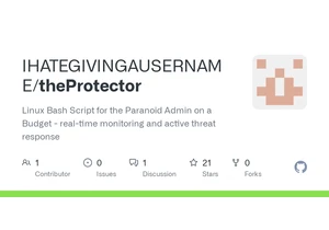 Show HN: TheProtector – Linux Bash script for the paranoid admin on a budget