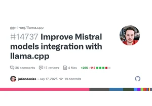 Mistral Integration Improved in Llama.cpp