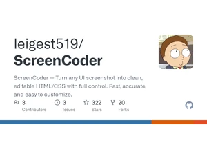 ScreenCoder: An intelligent UI-to-code generation system
