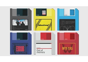 This creative concept reinvents the 1.44MB floppy disk as a modern storage device – a holder for today’s SD cards packing terabytes of storage