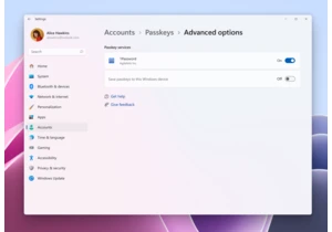 You can use 1Password passkeys directly in Windows 11 soon