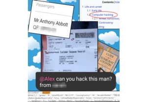 Finding former Australian Prime Minister Tony Abbott's passport number (2020)
