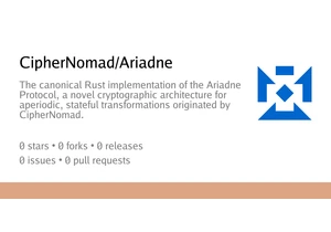 Show HN: Ariadne – A Rust implementation of aperiodic cryptography