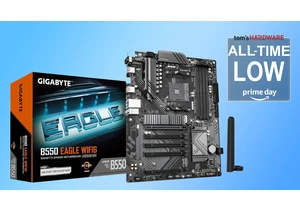 Gigabyte B550 Eagle motherboard is at an all-time low price for the end of Prime Day at 26% off