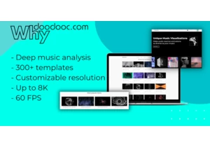 doodooc Music Visualizer — Online generative music visualization platform