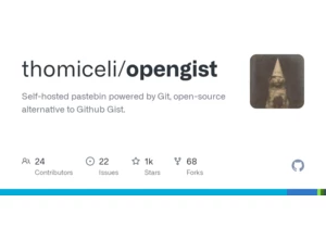 Opengist: Open-source alternative to GitHub Gists