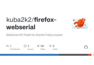 Firefox Webserial Addon