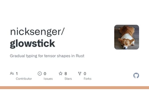 Show HN: Glowstick – type level tensor shapes in stable rust