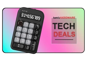 This stand-alone mechanical switch number-pad and calculator combo is slashed to just $39