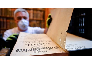 Hungary's oldest library fighting to save 100k books from a beetle infestation