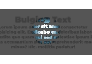 3D Layered Text: Motion and Variations