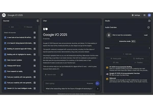 Google talks up NotebookLM upgrades by making it talk up Google I/O 2025