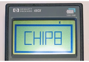 Running CHIP-8 on an HP 48 calculator (2020)