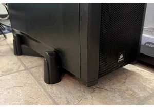 I put my PC on the floor, but not without this $14 stand
