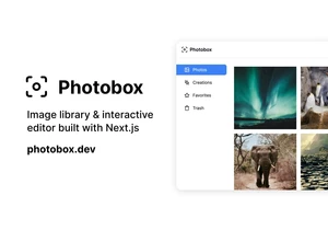 Photobox – Free Open Source Google Photos Clone