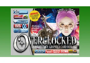 Relive the days of unhinged GPU box artwork — new book catalogs 300 retail boxes with both horrors and delights