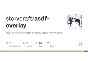 Show HN: Asdf Overlay – High performance in-game overlay library for Windows