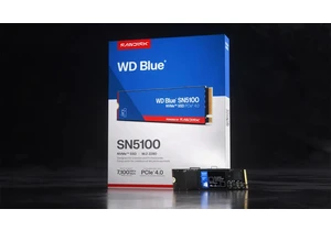  Sandisk launches WD Blue SN5100 SSD, touting 30% higher performance than predecessor — PCIe 4.0 DRAM-less drives start at $54 