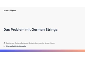 Das Problem mit German Strings