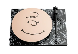 I can't decide if Pro-Ject's new turntable with Charlie Brown's head on the platter is cute or creepy, but it's definitely a fun collector's edition