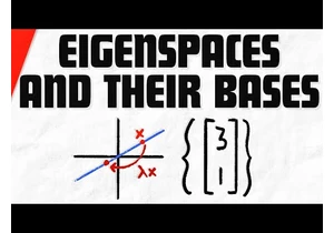 Eigenspaces and their Bases | Linear Algebra