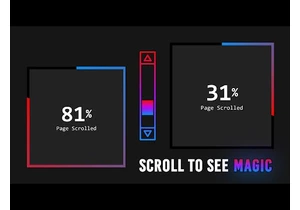 Full Page Scroll Progress Indicator with CSS & Javascript