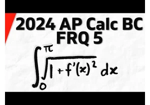 2024 AP Calculus BC FRQ 5 Solution | Calculus 1 Exercises