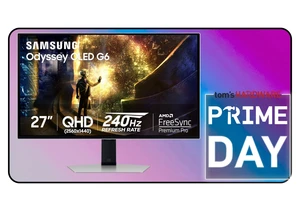 Samsung's sweet spot Odyssey G6 QD-OLED is just $549 right now — That's $250 off this 27-inch QHD 240 Hz gaming monitor before Prime Day ends