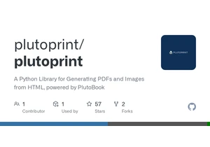 Show HN: PlutoPrint – Generate PDFs and PNGs from HTML with Python