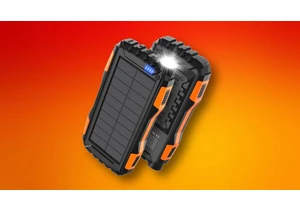 This high-capacity solar power bank is down to its lowest price