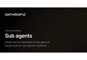 Claude Code introduces specialized sub-agents