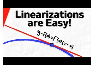 Linearization of a Function at a Point is Easy! | Calculus 1 Exercises