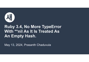 Ruby 3.4, No More TypeError with **Nil as It Is Treated as an Empty Hash