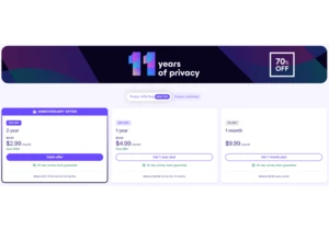 Celebrate Proton’s birthday and get 70% off one of the best VPNs