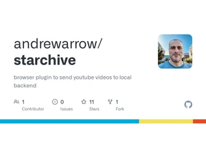 Browser extension and local backend that automatically archives YouTube videos