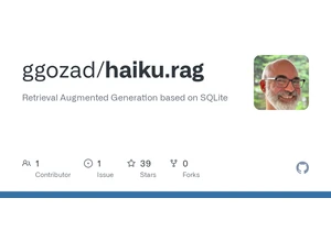 Retrieval Augmented Generation Based on SQLite