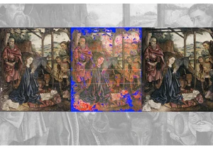 Have a damaged painting? Restore it in just hours with an AI-generated "mask"