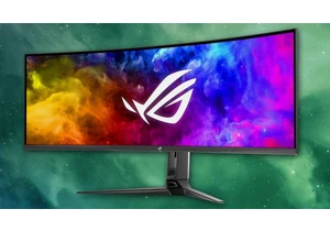 Save $300 on this huge OLED ultrawide monitor, get a free DOOM game with it