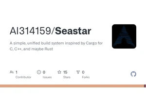 Show HN: Seastar – Build and dependency manager for C/C++ with Cargo's features