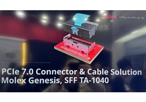 Molex demonstrates PCIe 7.0 cabling solution: 128 GT/s at 1 meter