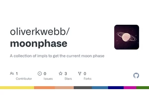 Show HN: Moon Phase Algorithms for C, Lua, Awk, JavaScript, etc.