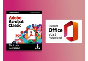Save 83% on Adobe Acrobat + Microsoft Office as a bonus