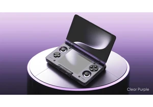 Ayn reveals a Nintendo DS-style handheld that comes in the classic Game Boy Color purple