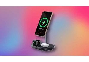 This 3-device MagSafe wireless charging stand is 56% off right now