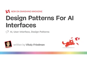 Design Patterns For AI Interfaces