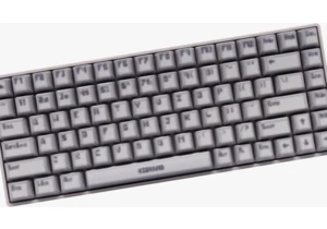This ‘blurry’ keyboard mimics the look of low-poly PCs in retro games